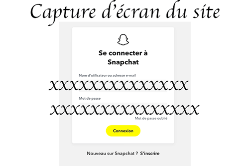 Se connecter à Snapchat sans téléchargement
