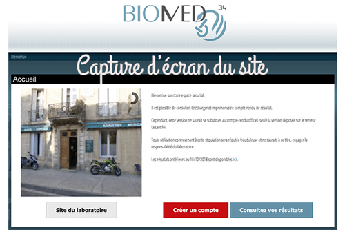 http //www.biomed34.fr creer un compte