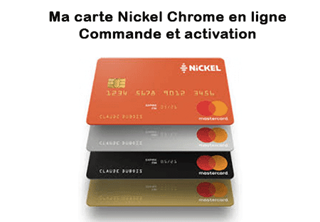 Activer carte Nickel Chrome sans contact