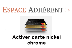 Comment activer carte Nickel