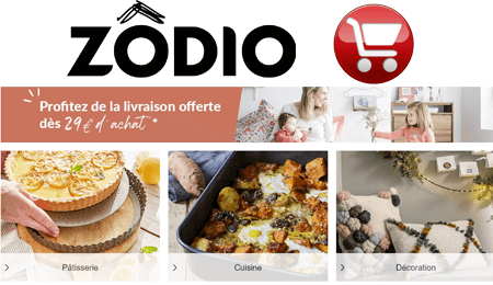 Passer une commande Zodio en ligne.