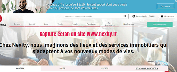 agence immobiliere nexity
