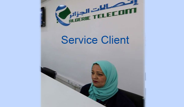 Contact service client Algérie télécom