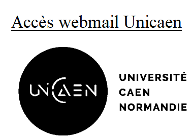 Webmail unicaen se connecter
